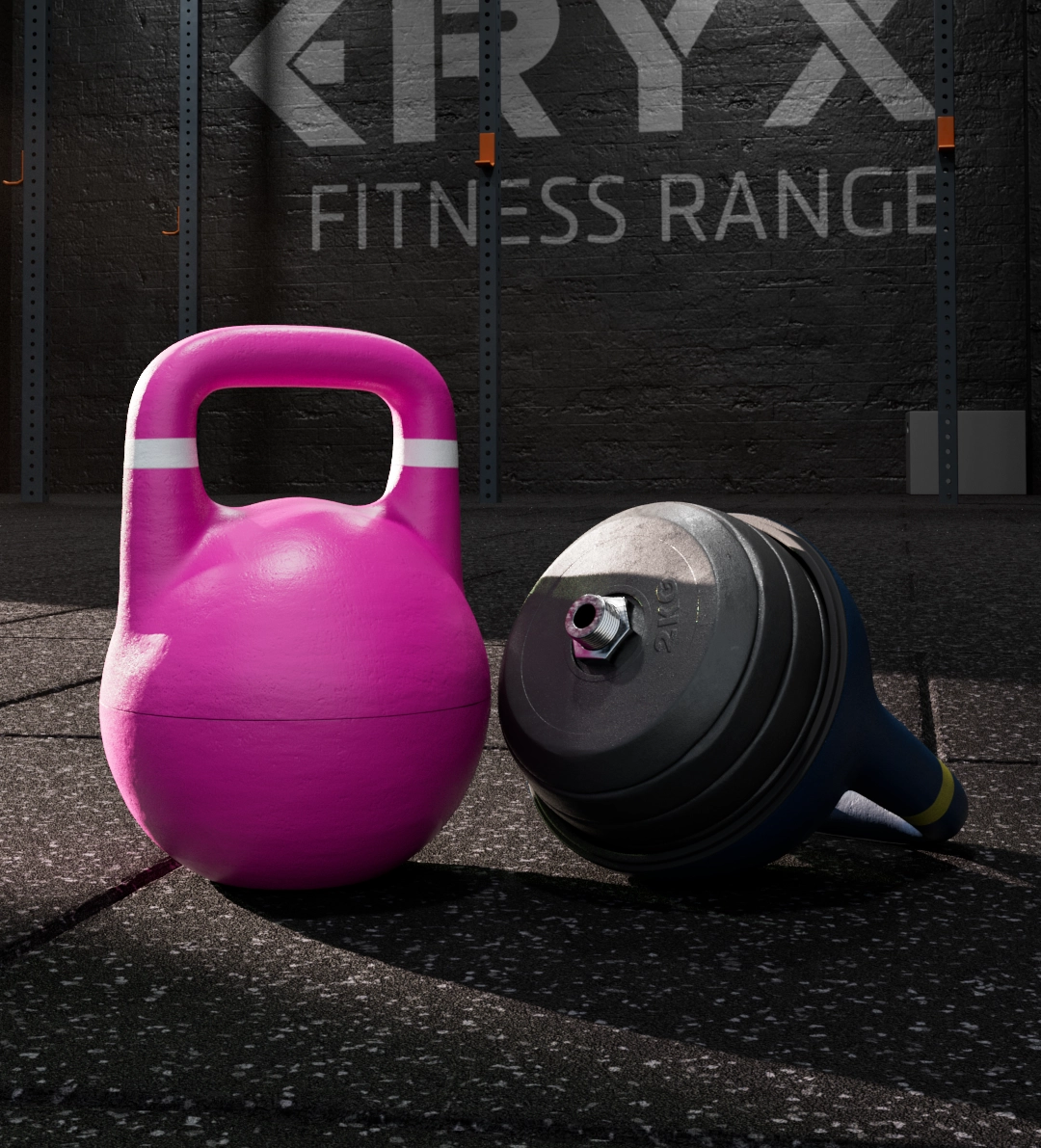 Adjustable kettlebell fitness range 2